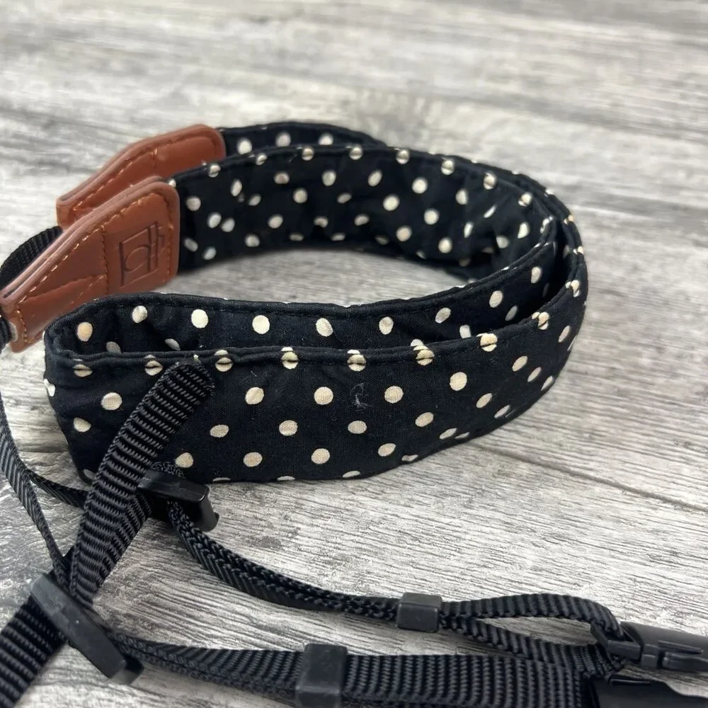 InstaX Camera Case Long Crossbody Strap Bag Shoulder Strap Polka Dot